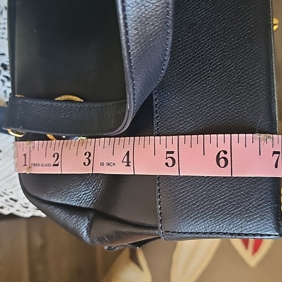 Designer GIANNI VERSACE Medusa Couture, Black Leather,  Ladies Purse - Picture 10 of 17